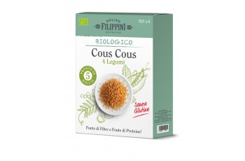 Cous Cous 4 Legumi Bio - 250 gr